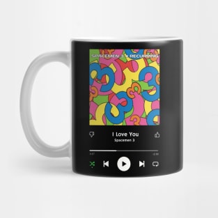 Stereo Music Player - I Love You Mug